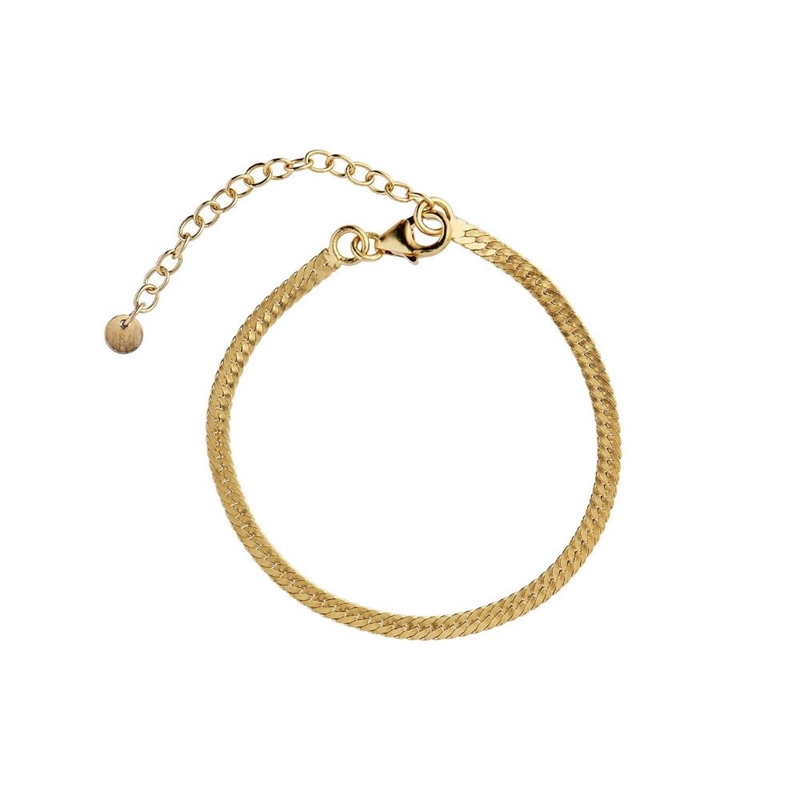 STINE A SNAKE BRACELET GOLDPLATED 