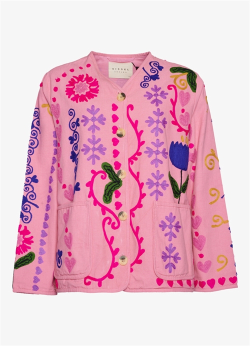 SISSEL EDELBO MAGGIE SUZANI JACKET LIGHT ROSE