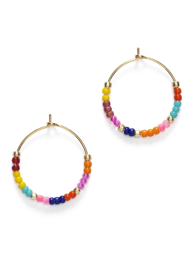 ANNI LU SUNNY ELDORADO HOOPS GOLDPLATED