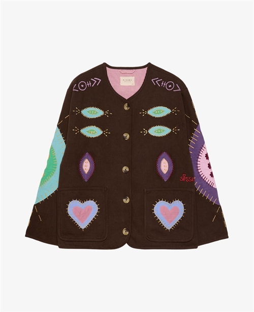 SISSEL EDELBO MAGGIE JACKET FUDGE