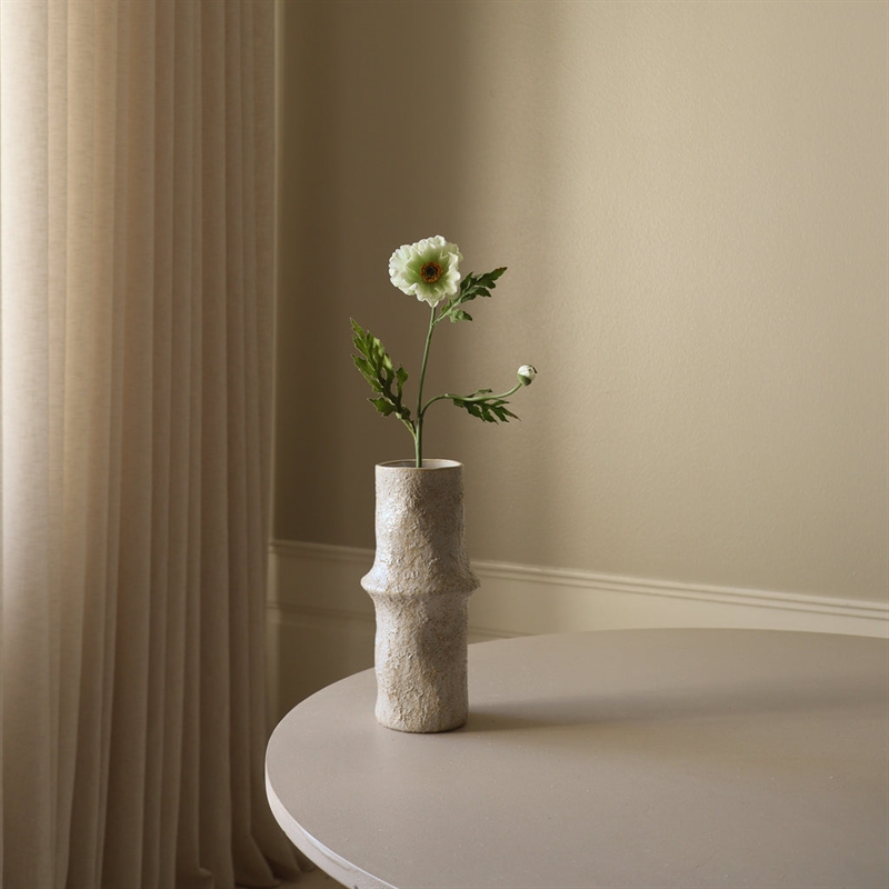 BOTANE LARGE POPPY FLOWER WHITE 60 CM