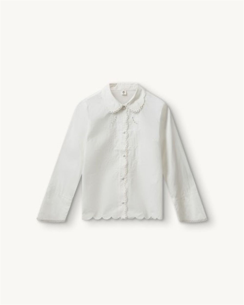 THE GARMENT KIRSTEN COLLAR SHIRT WHITE