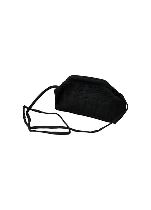 PICO ROSALIA CLUTCH SMALL BLACK LACE